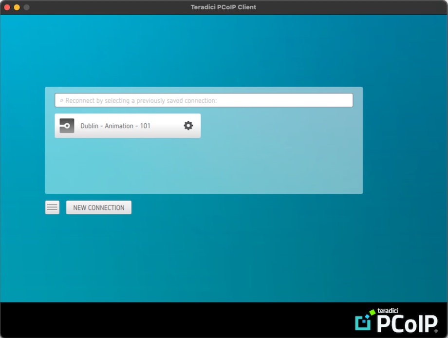 Client saved connection