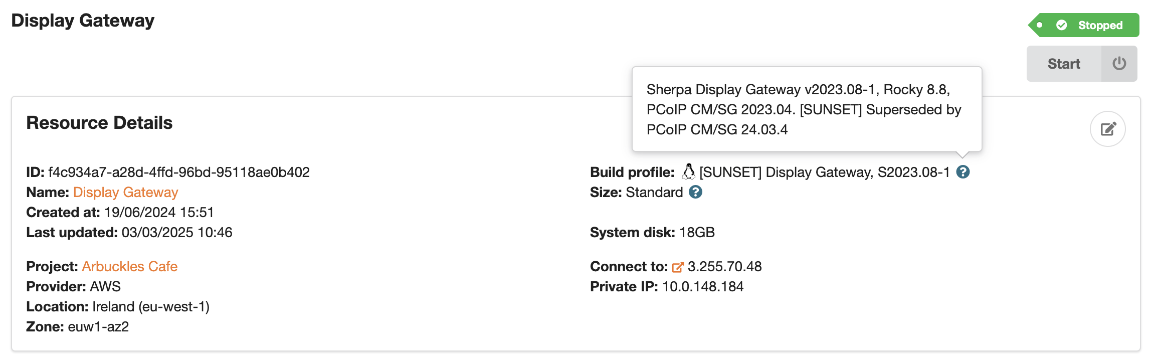 display-gateway-resource-details